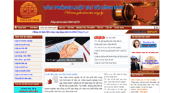 Desktop Screenshot of luatsuhcm.com